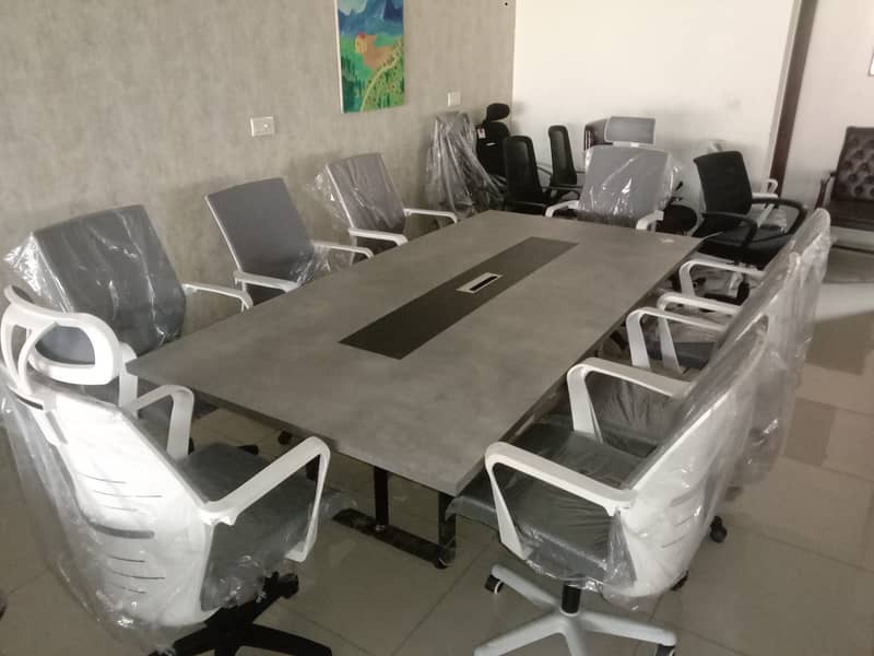 Meeting / Conference Tables 8 Person Seat / Office Furniture in Lahore 17