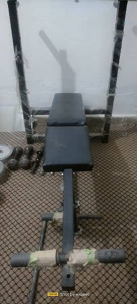 Multi purpose gym bench, 6 position 0