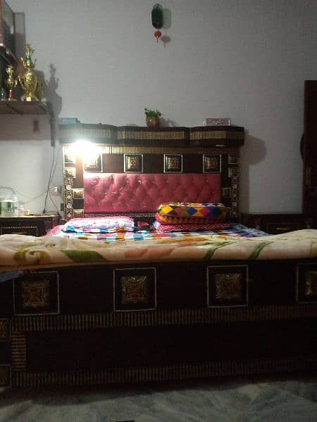 double bed for sale with mattress lighting bed 0