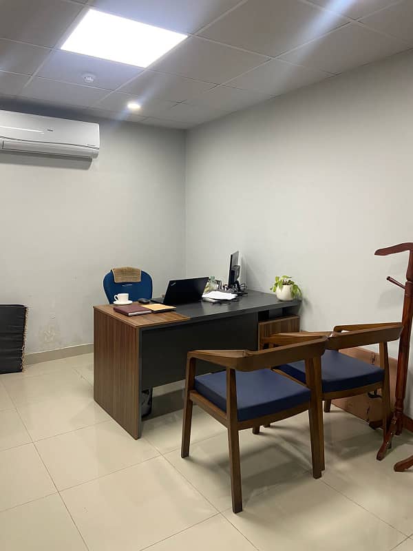 Fully furnished neat and clean office space available for rent 2