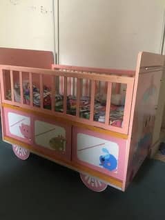 Kids/Baby cot in good condition (baby girl)