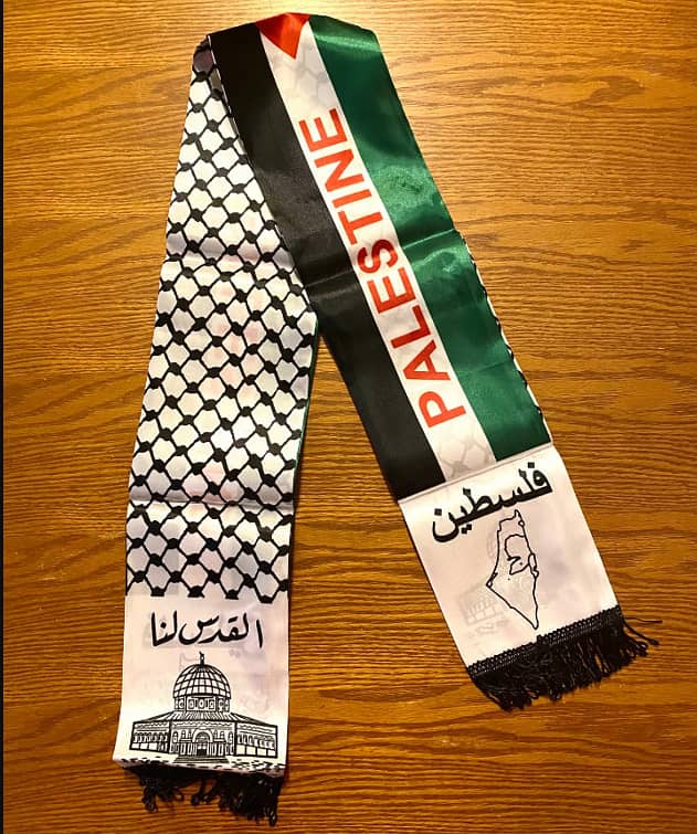 Palestine Flag for outdoor , Palestine scarf & Muffler show solidarity 9