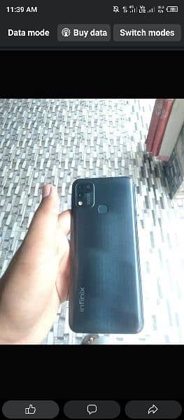 Infinix condition 9 by 10 4 64 ram ROM box and mobile 0