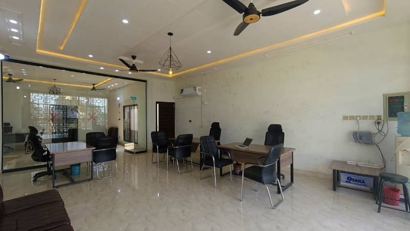 Ideal Main Double Road Office Is Available For Rent In LDA Avenue 0