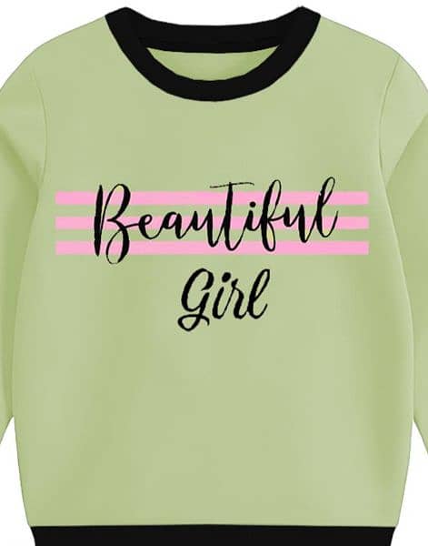 girls  printed sweetshirts in beautiful Colors 2