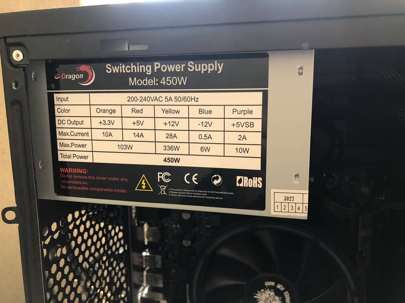 E Dragon Switching Power Supply 450W 0