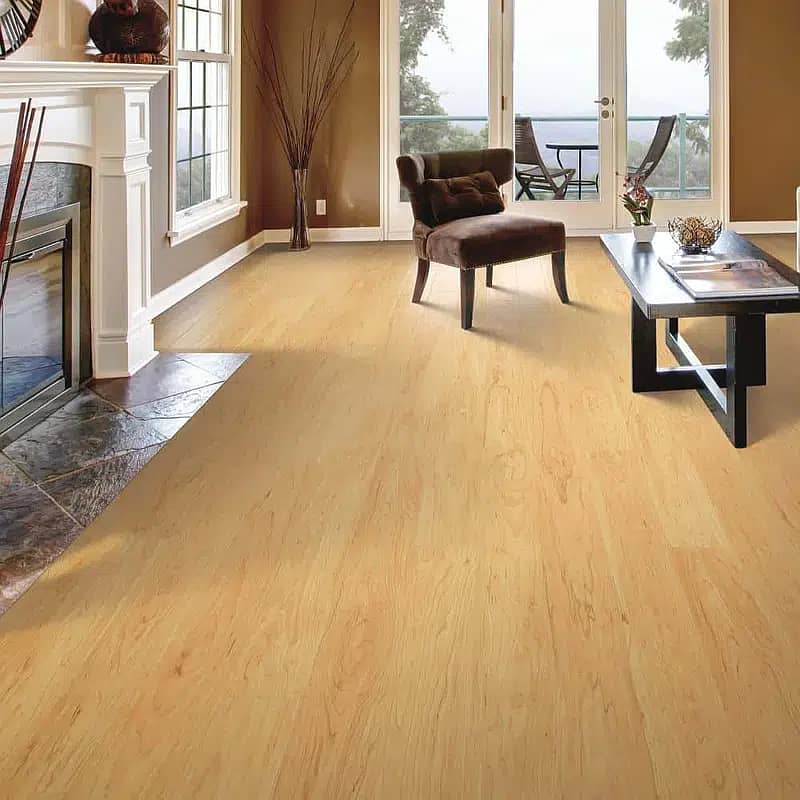 vinyl flooring luxury and elegant design Wood floor water proof vinyl 4
