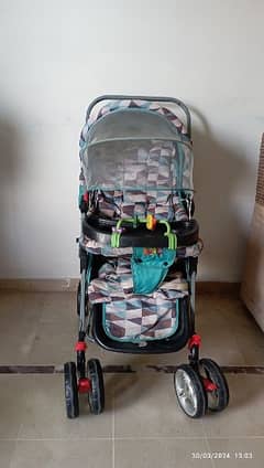 Pram and carry cot