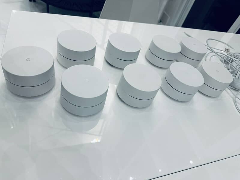 Google WiFi Mesh Router System NLS-1304-25 AC1200 – Pack of 3 (Used) 13