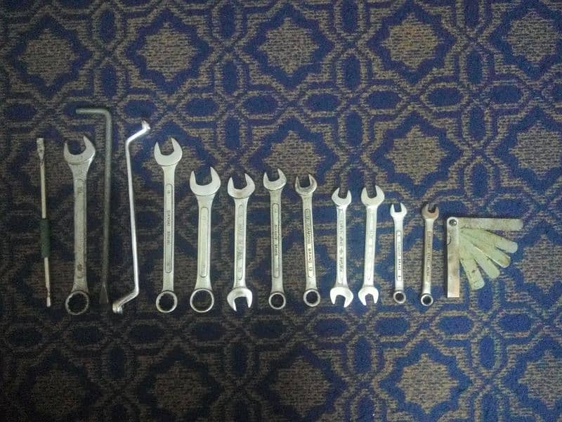 Different imported Tool sets for car or home use 17