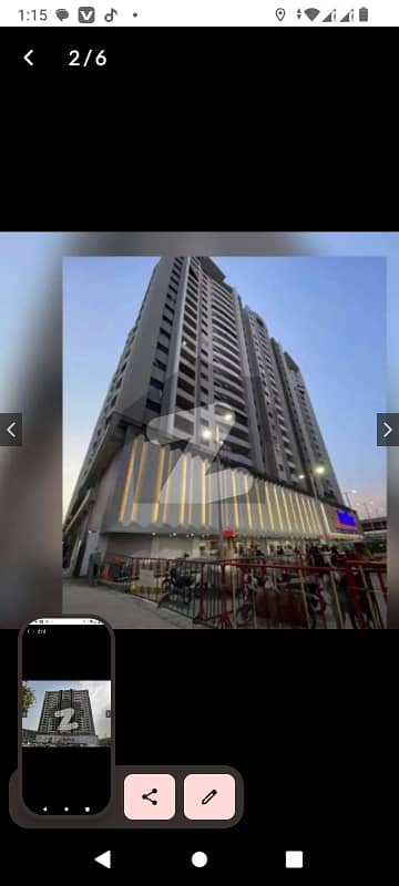 Flat Available For Rent At Saima Royal Residency 0