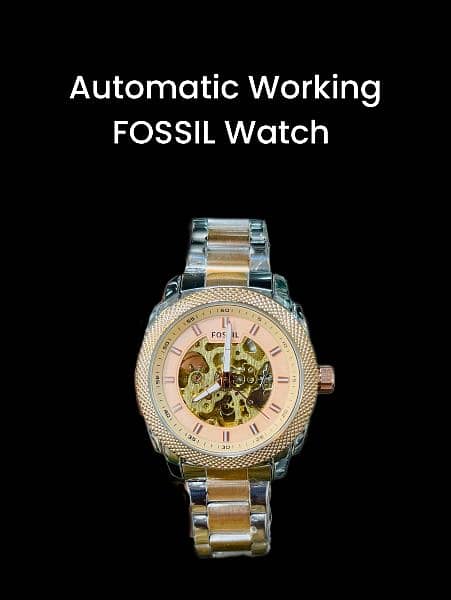 Automatic Working FOSSIL Watch 3