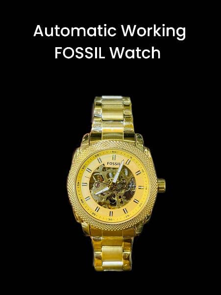Automatic Working FOSSIL Watch 4
