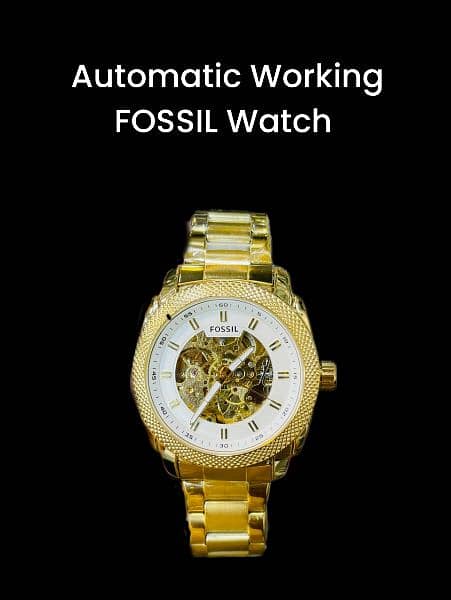 Automatic Working FOSSIL Watch 5