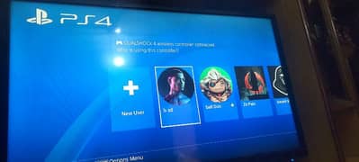 PS4 Slim With 2 Original Controller 500 Gb For Sale