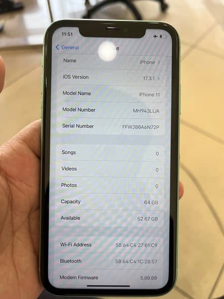 Iphone 11 64 Gb non pta Jv || Water pack 5