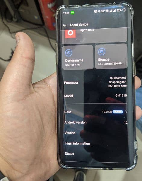OnePlus 7pro Dual sim Approved 12|256 2