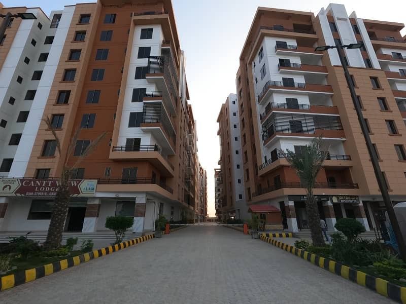 Good Corner 2450 Square Feet Flat For Sale In Cantt View Lodges 0