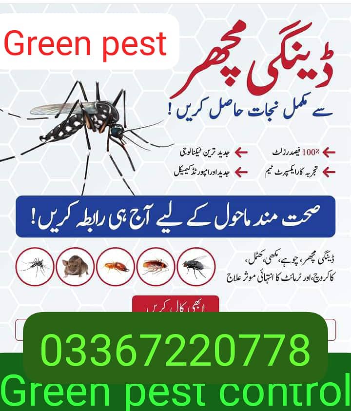 Pest Control/Termite Deemak Control/Mosquito Spray/Fumigation 2