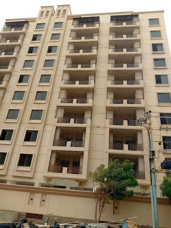 3 bed drawing lounge spacious apartment in best boundary wall project at Jinnah Avenue 0