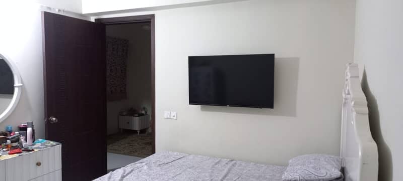 3 bed drawing lounge spacious apartment in best boundary wall project at Jinnah Avenue 11