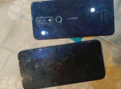 Nokia 6.1 plus all ok just battery nhi ha pannel genuine back