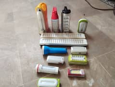 emergency light all type in used condition with high quality cell