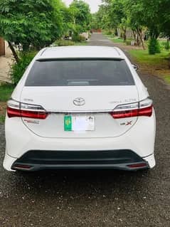 2017 model 2018 registered Toyota altis 1.6