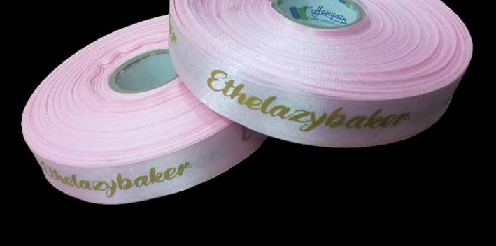 Ribbons with Brand Name 2