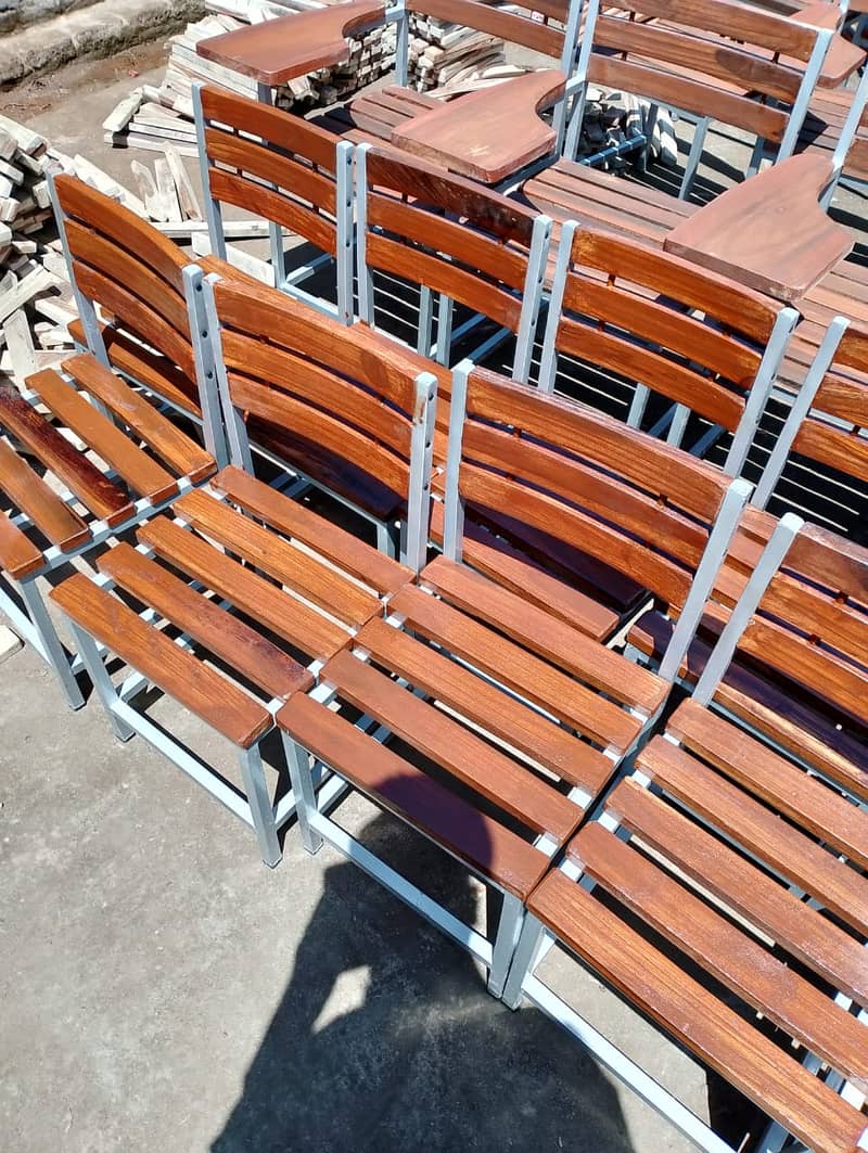study chairs/college furniture/bench/wooden tables/Student chairs 5
