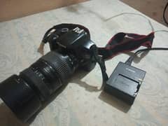 CANON 1100D WITH 70-300MM LENS FOR SALE 0