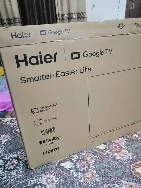 Haier led 43 inch 5 day use urgrnt sell Andriod version 2