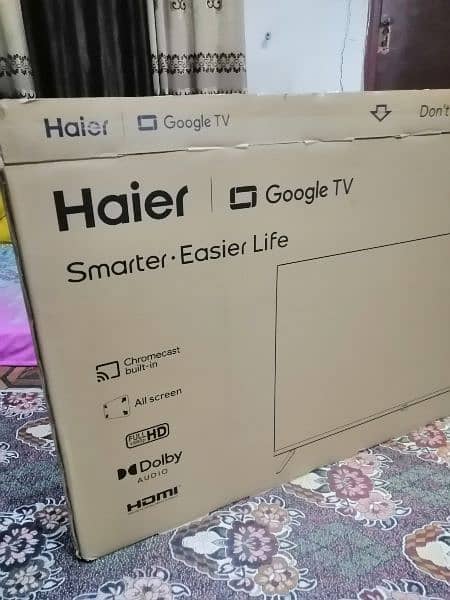 Haier led 43 inch 5 day use urgrnt sell Andriod version 5