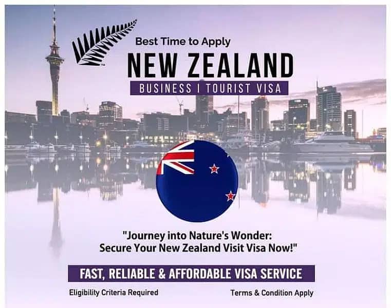 Top countries with easy visa approval for tourists/ NEW ZELAND/AUSTRAL 0