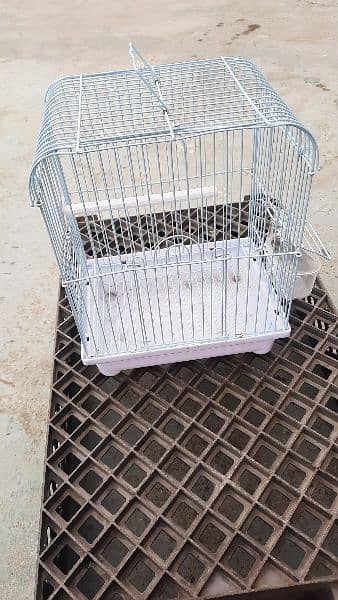 imported cage 1x1 white colour 1