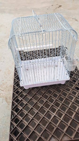 imported cage 1x1 white colour 2