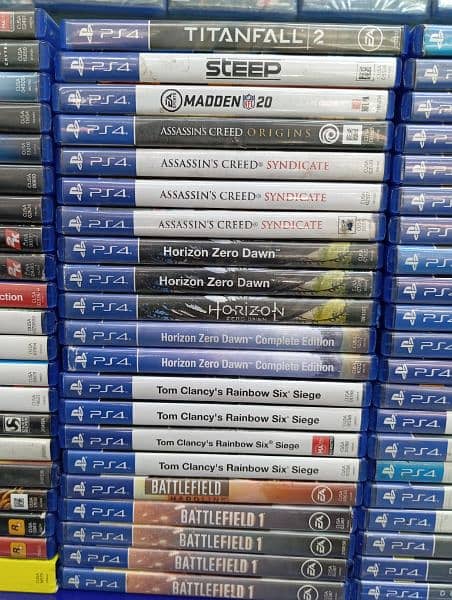 PS4 used games 2