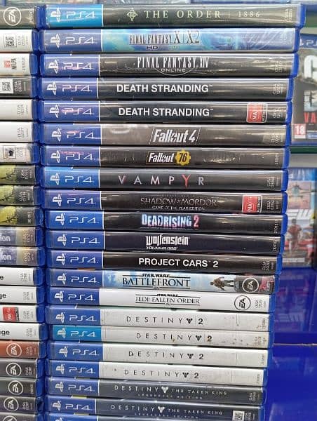 PS4 used games 3