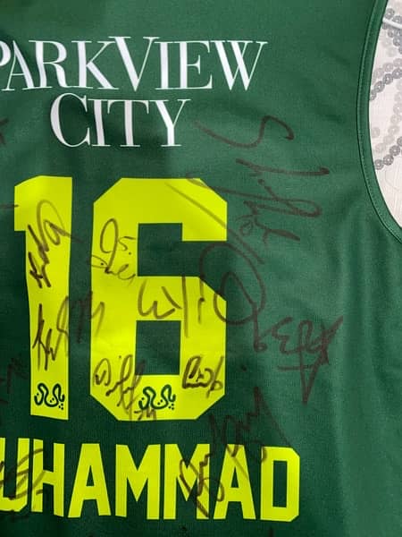 muhammad rizwan pakistani team signed shirt 1