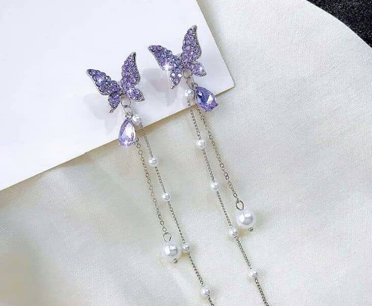 Butterfly Hanging Earrings 2