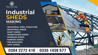 Industrial Sheds | Iron Structure | Warehouse Sheds | Dairy Sheds