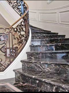 WE DEAL ALL KIND OF MARBLES AND GRANITE FOR FLOOR STAIRS AND KITCHEN