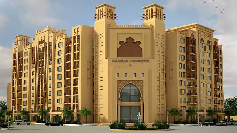 1150 SQ feet apartment FOR SALE Bahria HEIGHTS 22