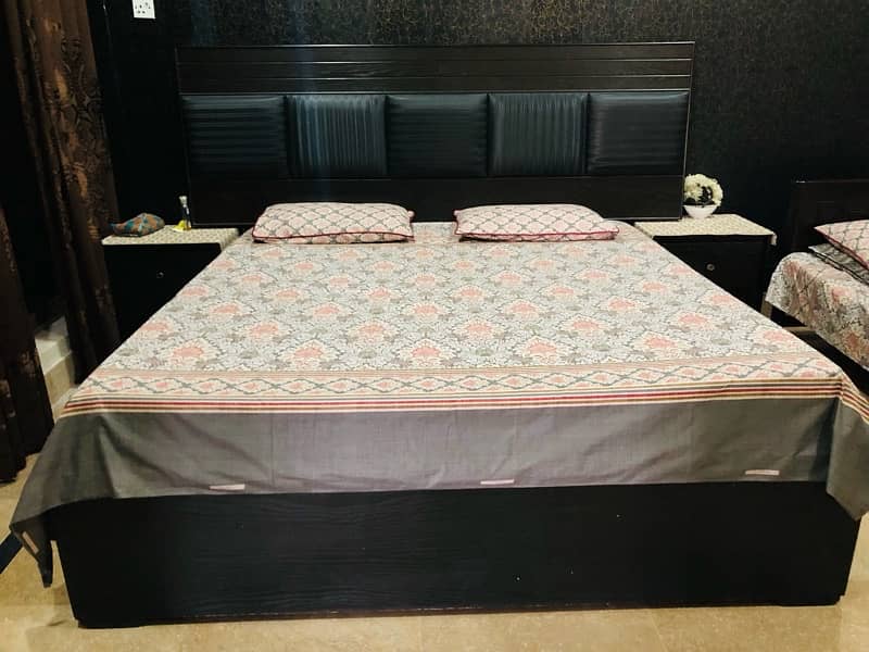 king size bed with side tables 5