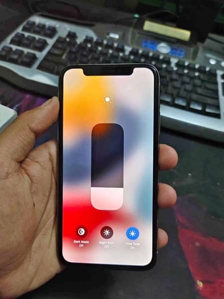 iphone x 256 gb PTA Approved with box 6