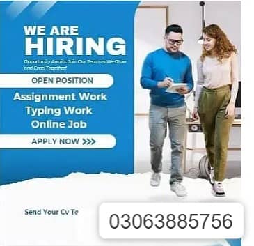 online job for male and female work at home 0