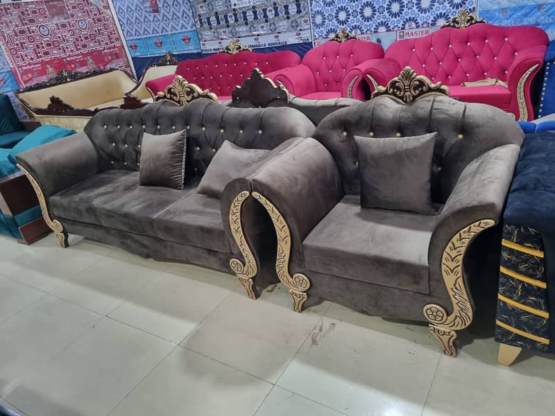 L Shape sofa/sofa set/6 seater sofa set/sofa set/Furniture 11