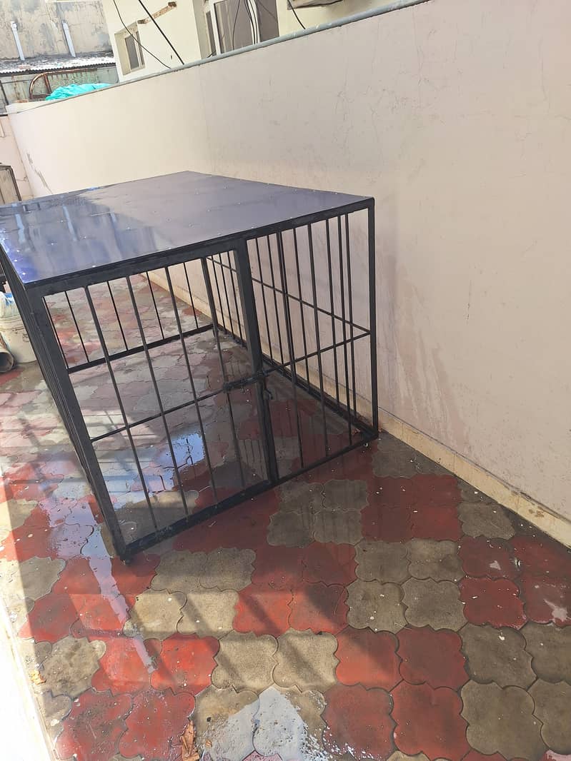 BRAND NEW IRON CAGE FOR LARGE BREEDS IN LAHORE . 6