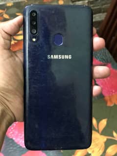 Samsung a20s  3/32  with box and charger
