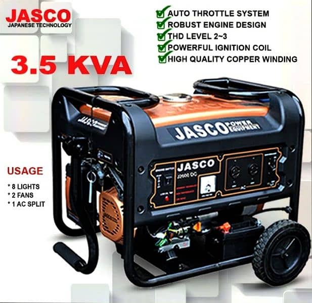 Jasco Generator 3.5kv 2